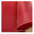 Twill Red Twill para tecido de fibra Aramid